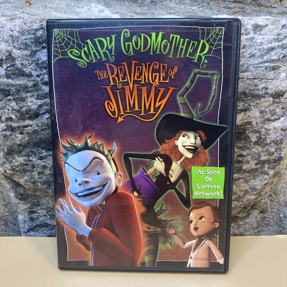 Scary Godmother The Revenge of Jimmy DVD '05 Anchor Bay Rare OOP Cartoon Network